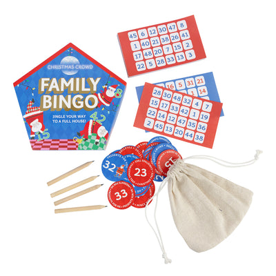 Santa Family Bingo Game | Christmas Game |