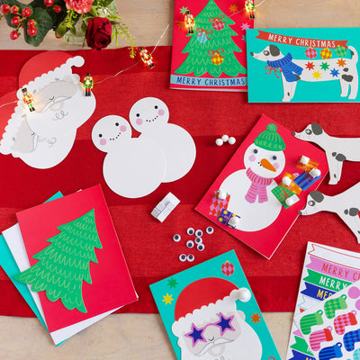 Red Stripe Fabric Table Runner | Christmas Decor |