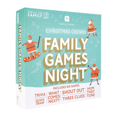Christmas Family Games Night - 6 Games