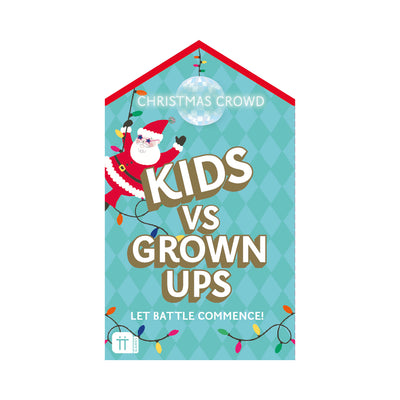 Santa Kids vs Grown Ups Family Game  | Christmas Game |