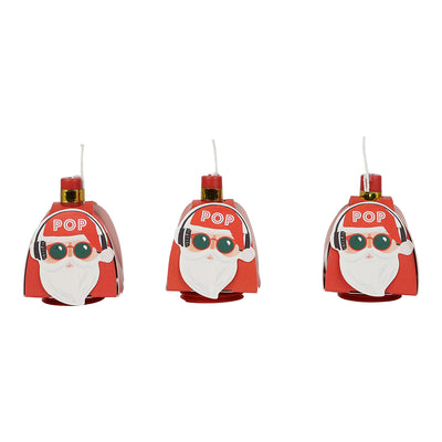 Fun Guy Santa Poppers - 12 Pack