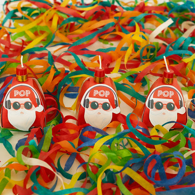 Santa Poppers - 12 Pack