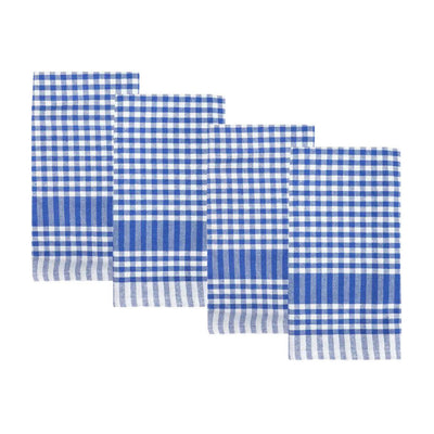 Blue Gingham Fabric Napkins - 4 Pack | Kitchenware |