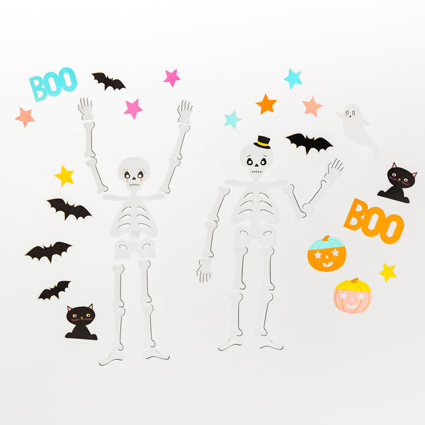 Halloween Window Clings - 6 Sheets