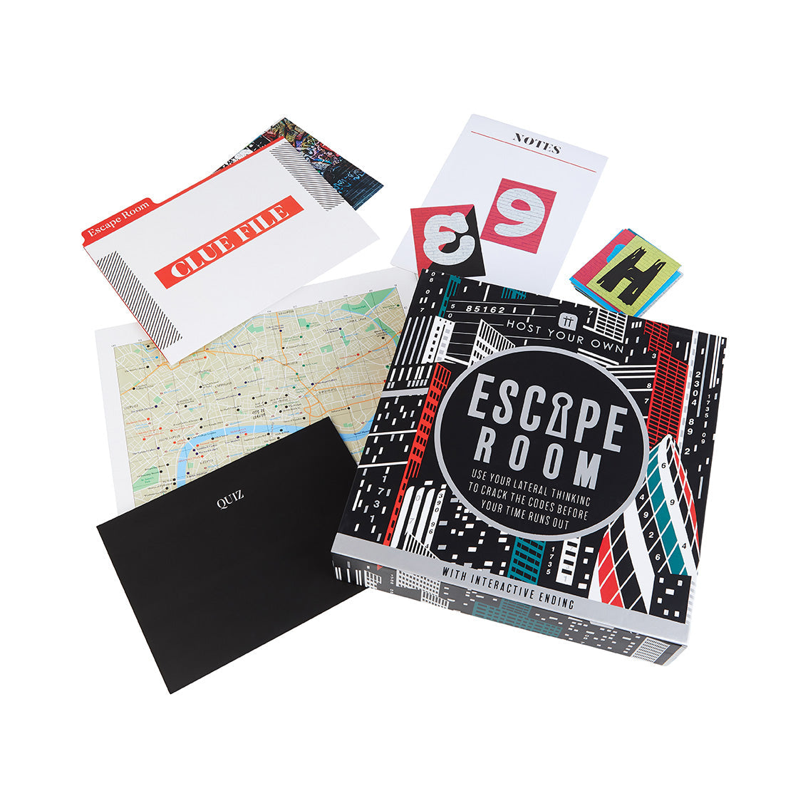 Host Your Own Escape Room Starter Set - 6 Games