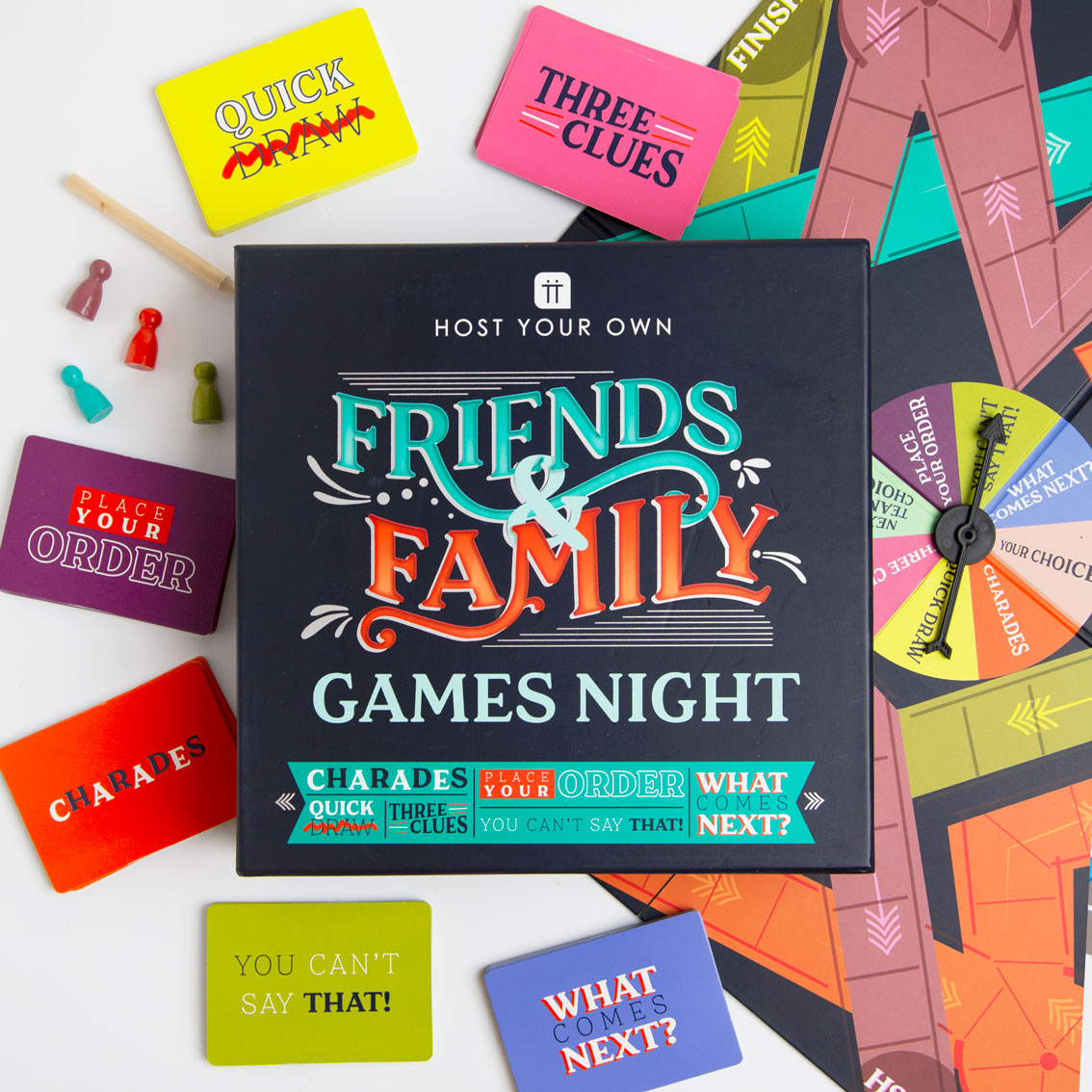 Host Your Own Family Friendly Games Starter Set - 6 Games