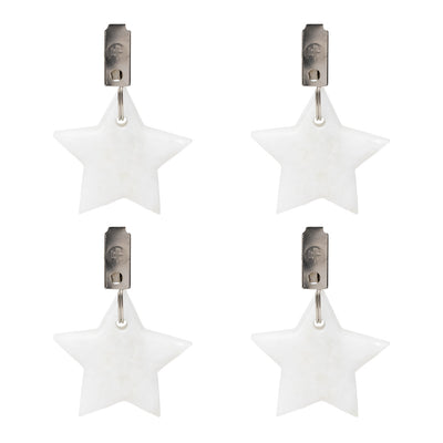 Mellow Marble Star Table Cover Weights - 4 Pack
