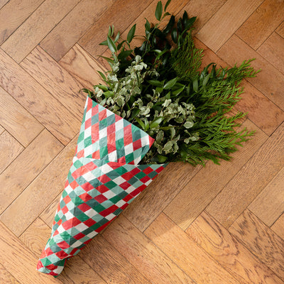 Mixed Harlequin Tissue Paper - 5 Sheets