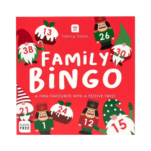 Christmas Family Bingo Game