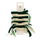 Green & Cream Velvet Bows - 8 Pack | Christmas Decor |