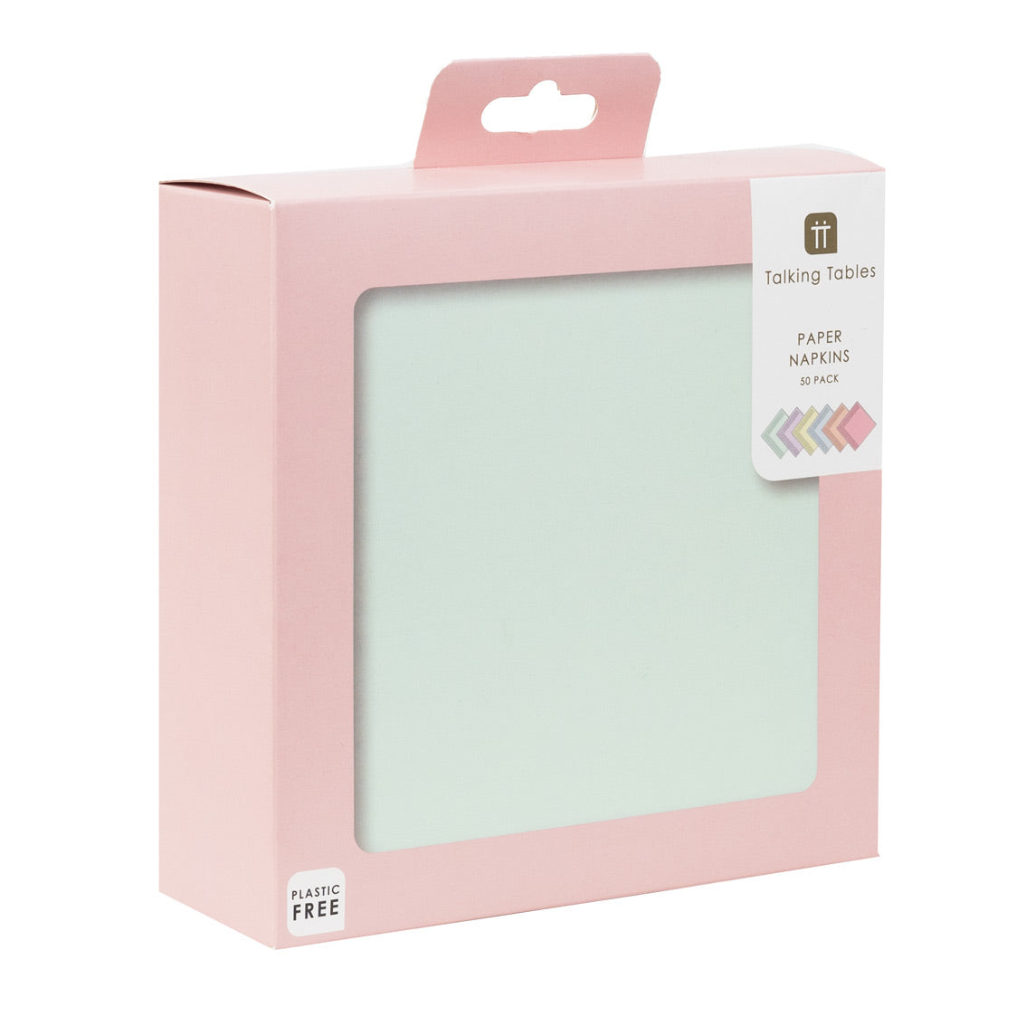 We Heart Pastels Paper Napkins - 50 Pack