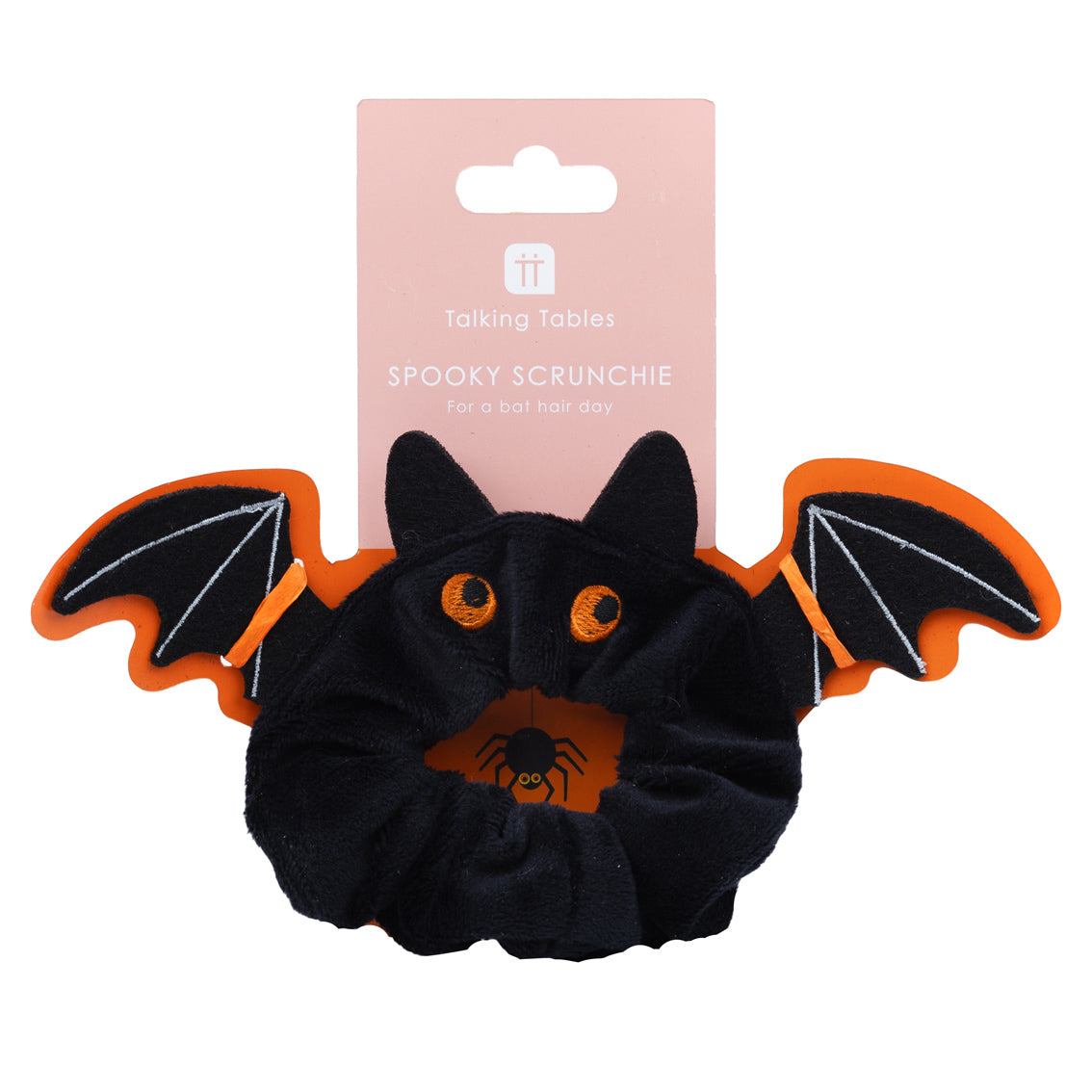 Black Spooky Scrunchie