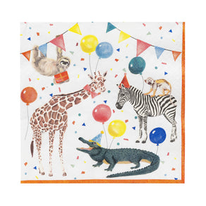 Party Safari Recycled Paper Napkins