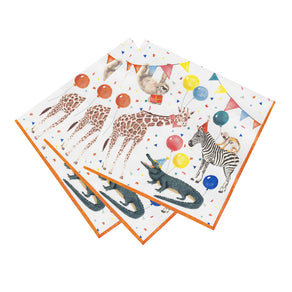 Party Safari Recycled Paper Napkins