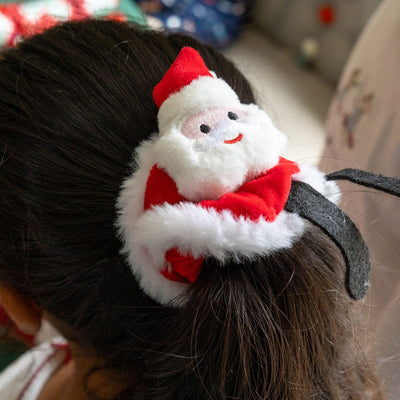 Santa Hair Scrunchie