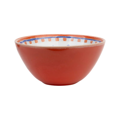 "Posh Crisps" Red Ceramic Bowl - 16cm | Everyday Homeware |