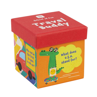 School of Fun - Travel Buddy Trivia Box
