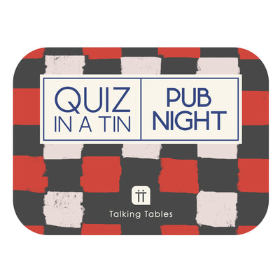 Quiz in a Tin - Pub Night