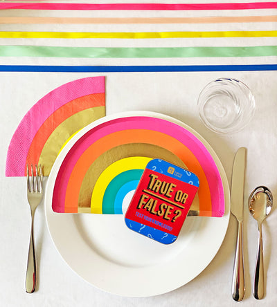 Rainbow Shaped Paper Napkins - 16 Pack | Party Napkins |
