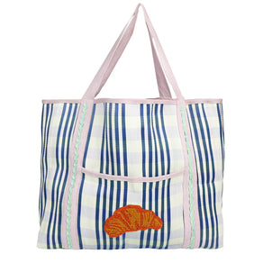 Bon Appetit Recycled Plastic Croissant Tote Bag