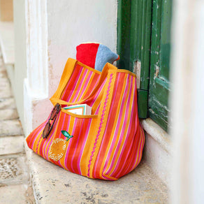 Bon Appetit Recycled Plastic Lemon Tote Bag