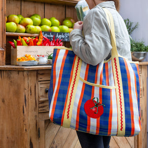 Bon Appetit Recycled Plastic Tomato Tote Bag