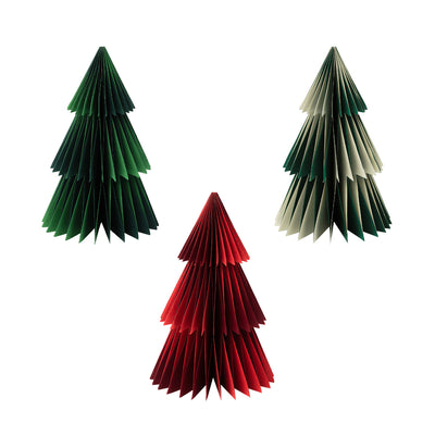 Twilight Paper Honeycomb Tree Decorations - 3 Pack