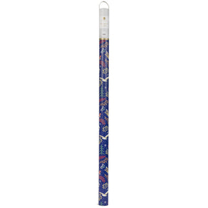 Twilight Blue Recycled Christmas Wrapping Paper - 3m