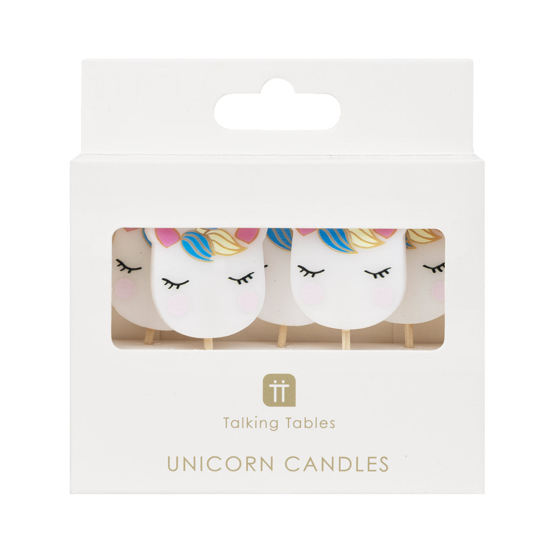 We Heart Unicorns Birthday Candles - 5 Pack