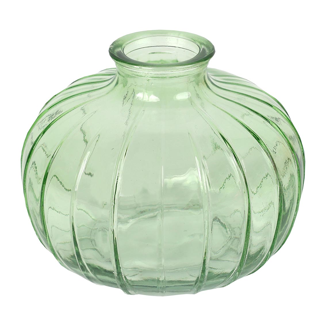 Bon Appetit Green Glass Bud Vase - 8cm