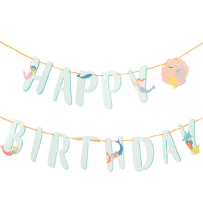 Make Waves 'Happy Birthday' Paper Garland - 3m