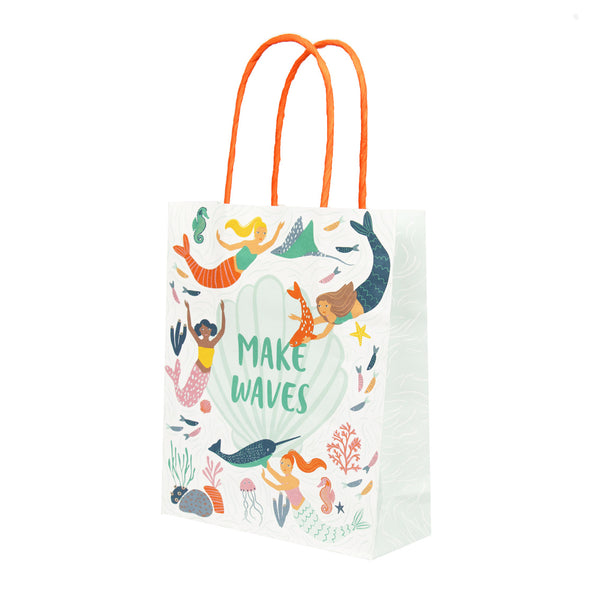 Make Waves Mermaid Party Bags - 8 Pack