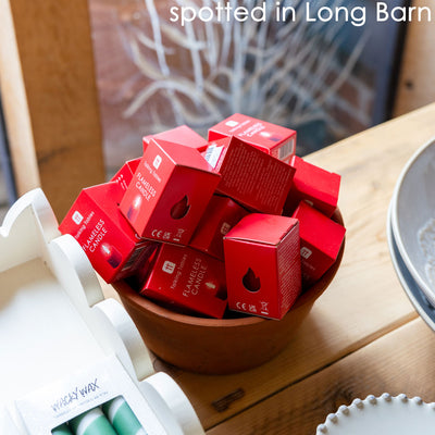 Flameless LED Tealight Candle - Red POS Unit