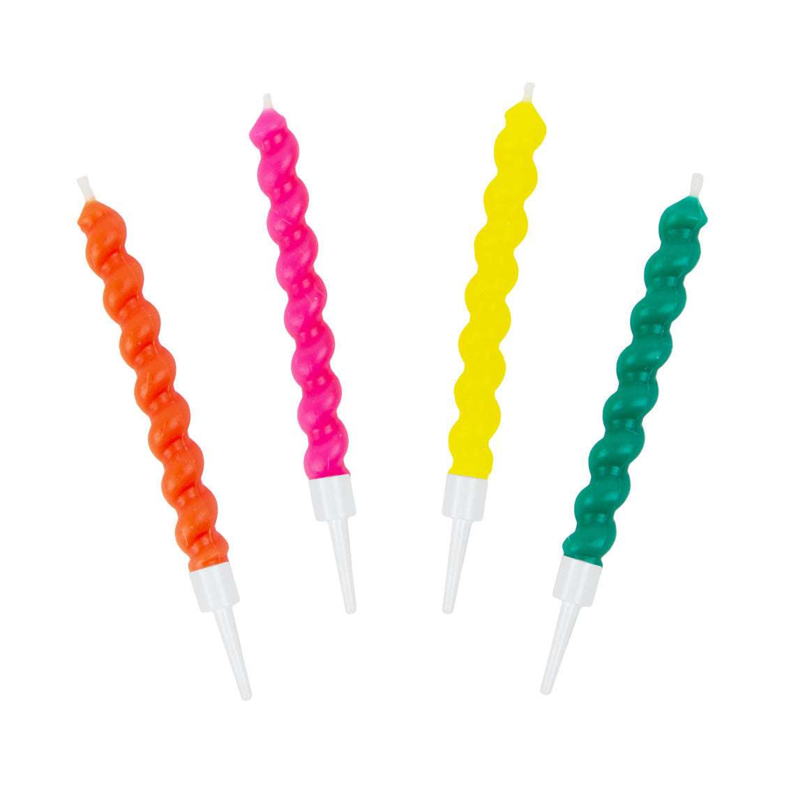 Birthday Brights Twirl Candles - 8 Pack