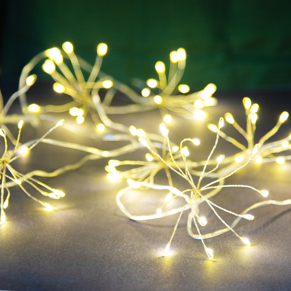 Botanical Mistletoe Allium Starburst LED String Lights - 2m