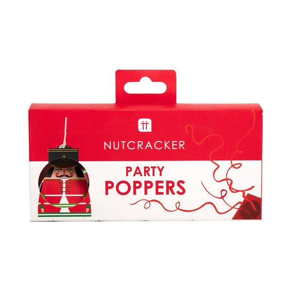 Botanical Nutcracker Party Poppers - 8 Pack