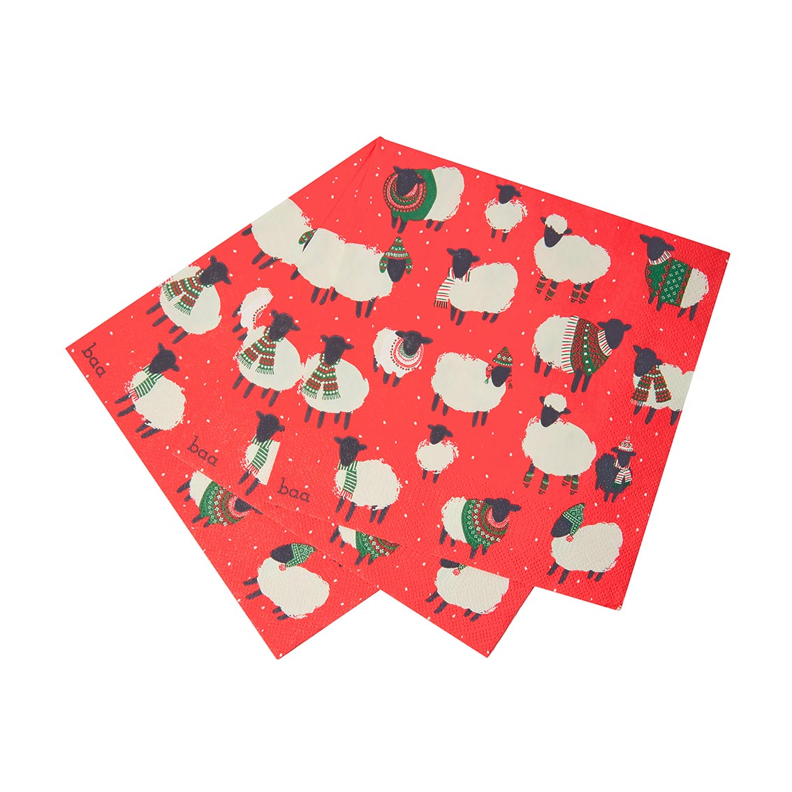 Botanical Sheep 33Cm Napkin 20 Pack