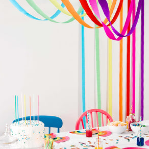 Birthday Brights Rainbow Streamers