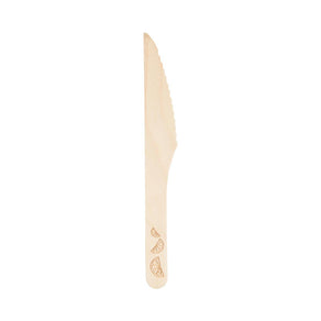 Boho Lemon Wooden Cutlery - 6 Sets