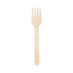 Boho Lemon Wooden Cutlery - 6 Sets