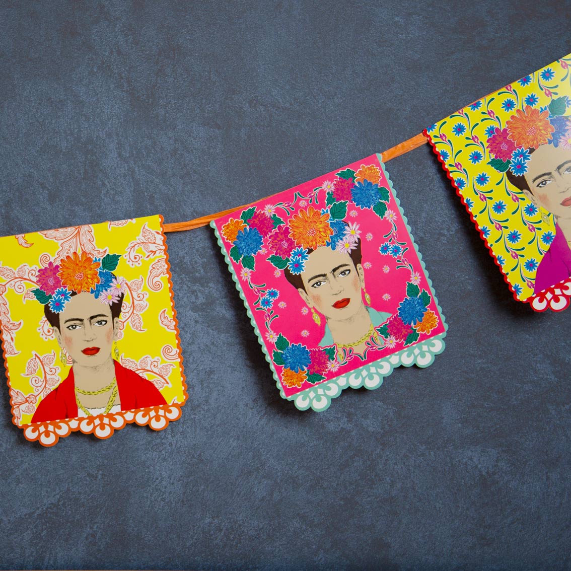 Boho Frida Kahlo Bunting