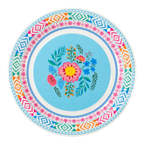 Boho Floral Paper Plates (Pack of 12)