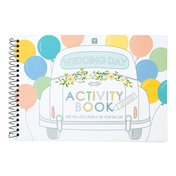 Wedding Day Activity Book for Kids