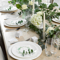 Botanical Bride Wedding Table Trivia Set