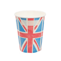 Union Jack Disposable Paper Cups for Coronation Celebration | Talking Tables