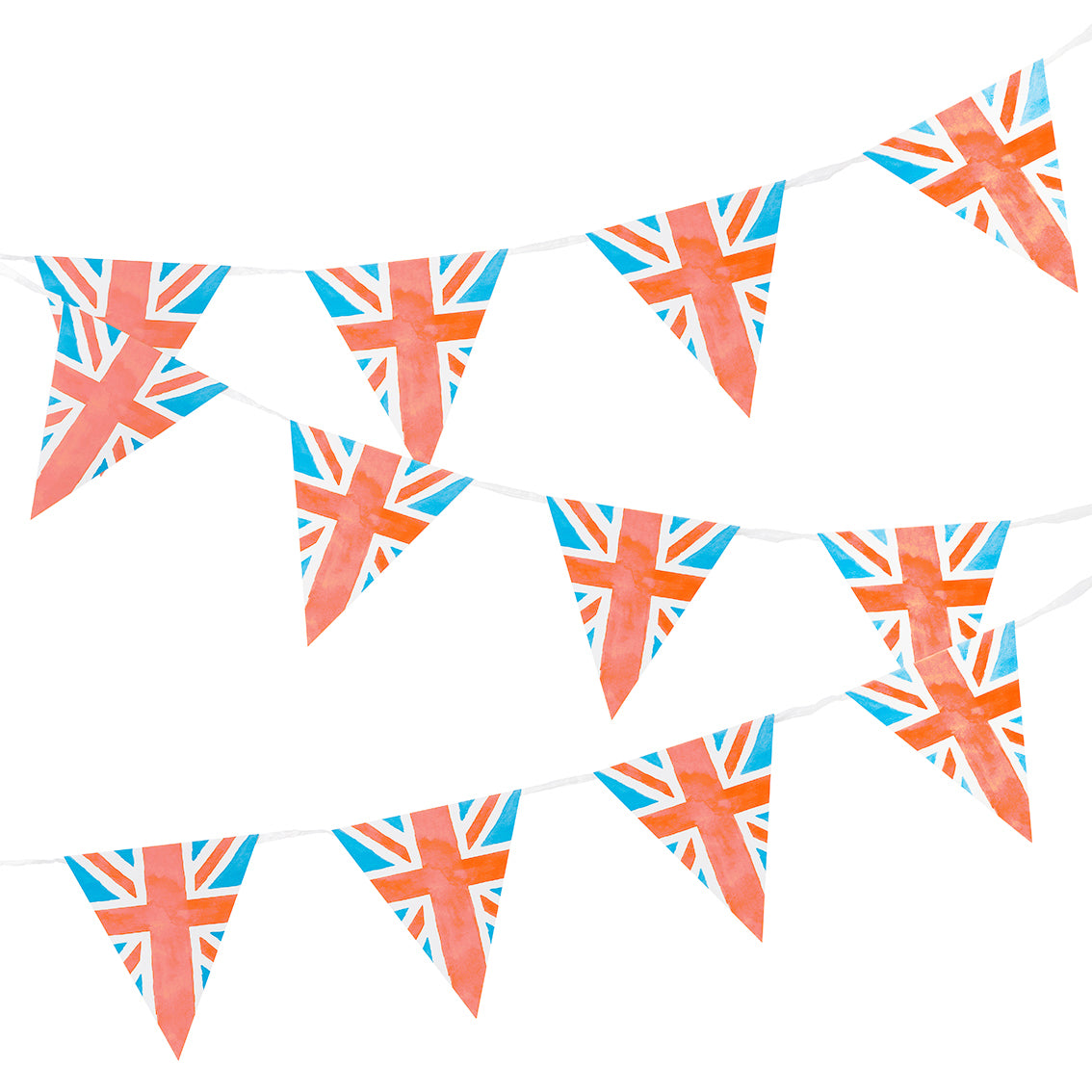 Best of British Union Jack Paper Bunting - 3m