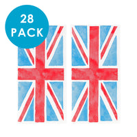 Best of British Union Jack Paper Napkins - 28 Pack