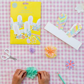 Spring Bunny Ears Headband Making Kit - 6 Pack