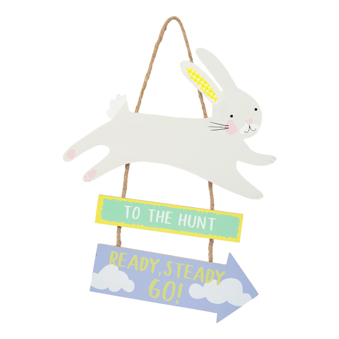 Bunny Hunt Signs Printable Easter Egg Hunt Kit | Made In A Day