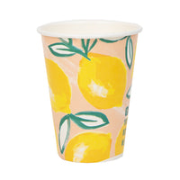Citrus Choice Fruit Recyclable Paper Cups - 8 Pack
